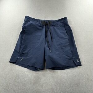 On Running Hybrid Shorts Mens XL Navy Athletic Running Training Performance
